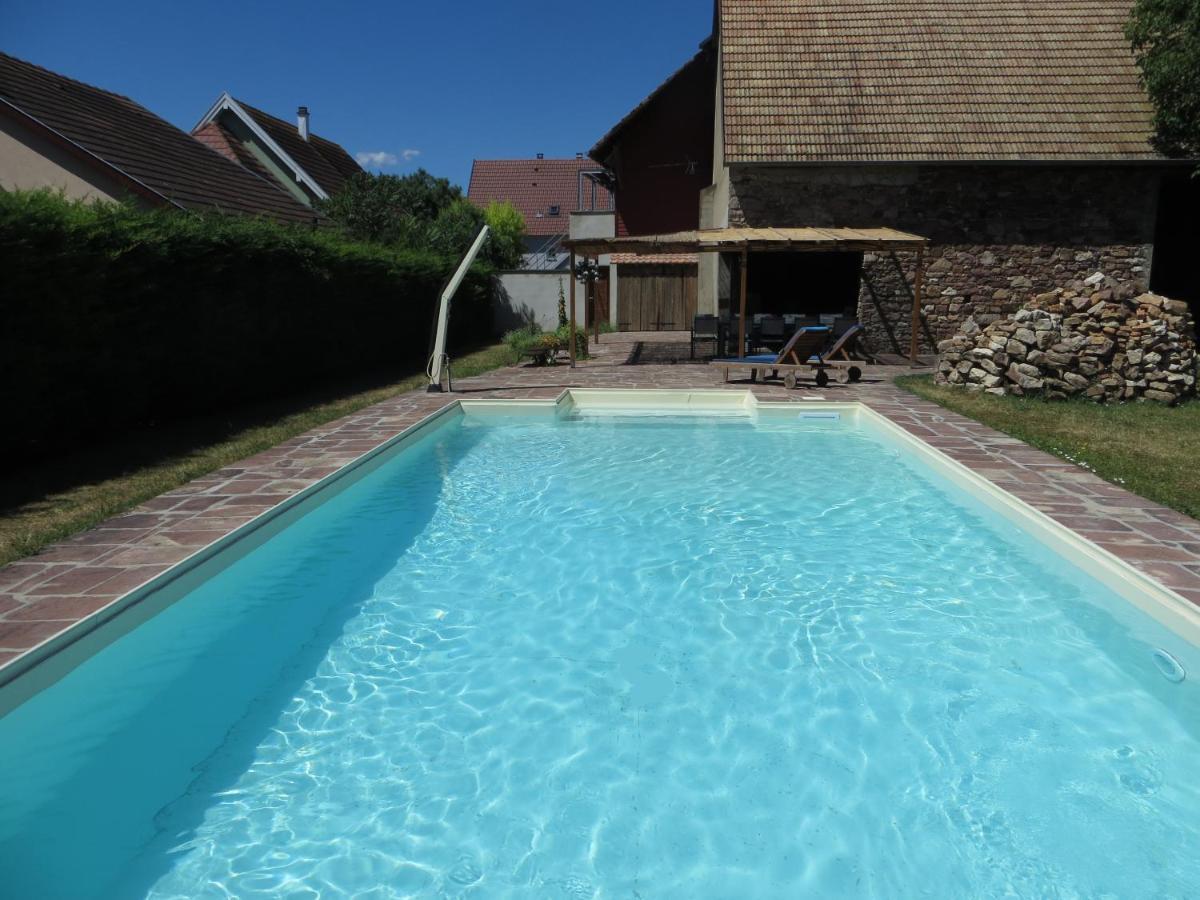 Le 128, Duplex Alsacien 10 Personnes, Piscine Horbourg Exterior foto