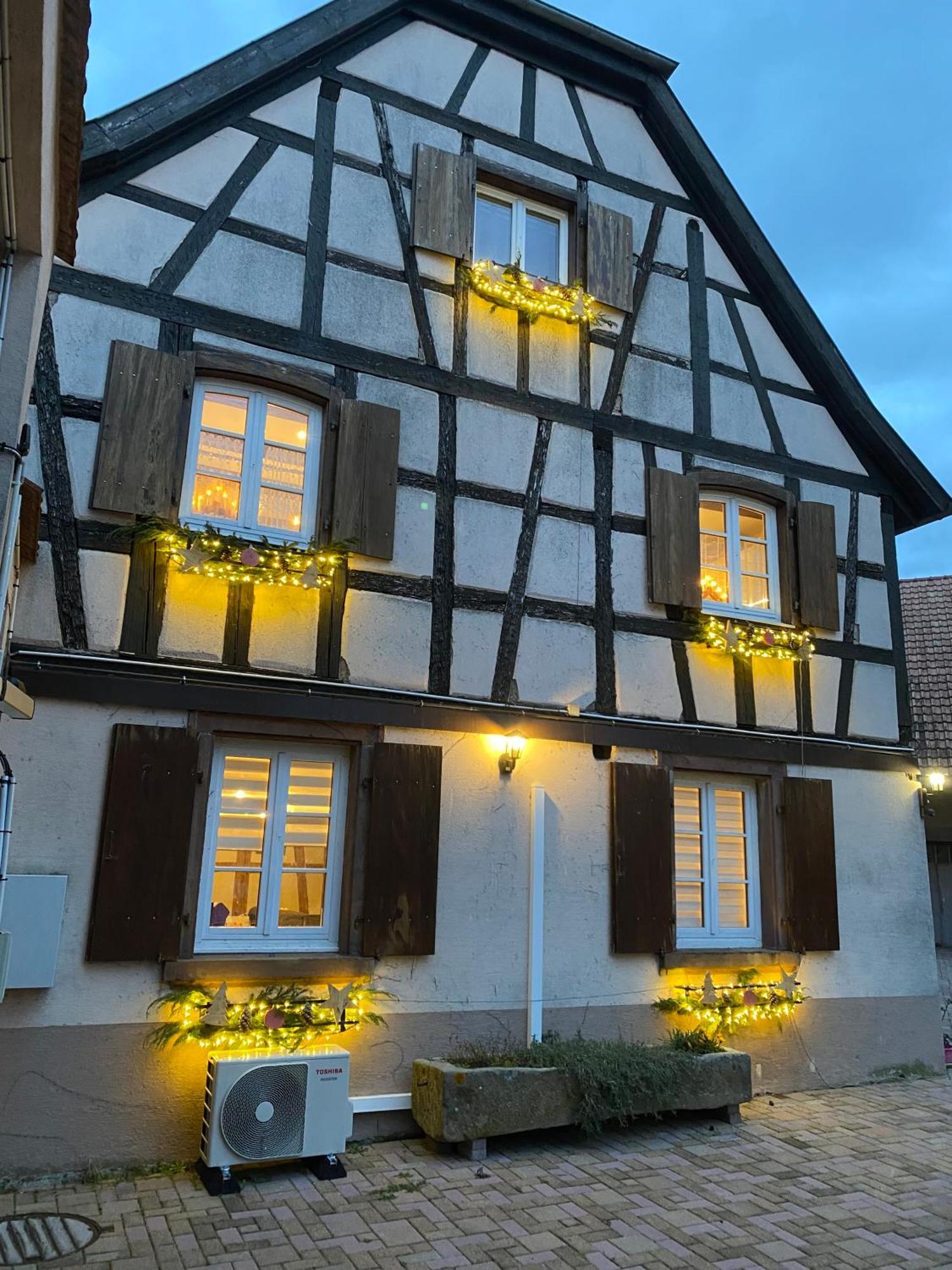 Le 128, Duplex Alsacien 10 Personnes, Piscine Horbourg Exterior foto